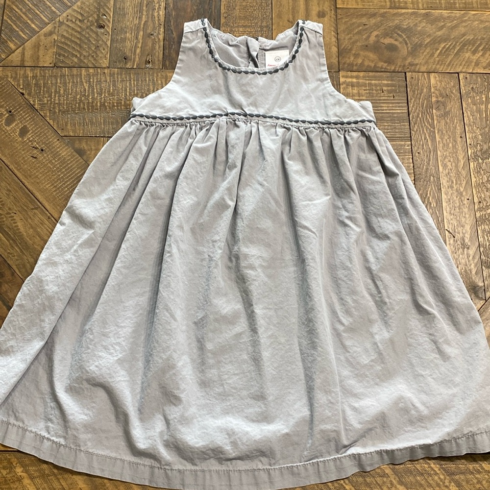 Hanna Andersson Gray Dress Size 100